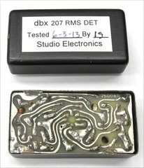dbx 207 RMS Detector For 160 165 165A Compressor/Limiters, Tested/Guaranteed. D7