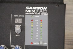 Samson MixPad 14-Channel Analog Stereo Mixer with Effects and USB – MXP144FX