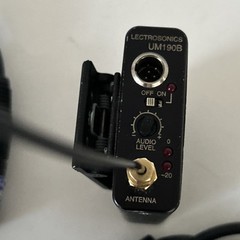 Lectrosonics UM190B Beltpack Transmitter & cable FOR PARTS