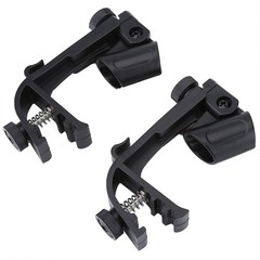 2 Pcs Clips on Drum Mount Microphone Drum Mounts Adjustable Shockproof Clamp …