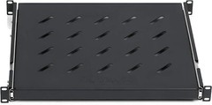 Gator Rackworks Rack Mount Sliding Accessory Shelf; 1U Size – 14.8″ Deep