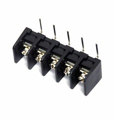 5pc PCB Barrier Terminal Block T34-BO14-05 5P 0.374″ 9.5mm 20A 300V UL DECA