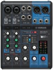Yamaha MG06X Analog 6-Channel Mixing Console w/ Built-In SPX Effects