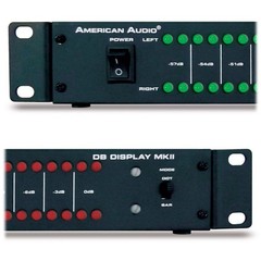 American Audio ADJ DB DISPLAY MKII 19″ 5V LED Db Level Display and Amp Rack
