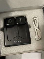 LEKATO 5.8GHz Wireless Guitar System with Charging Case Guitar Wireless and with