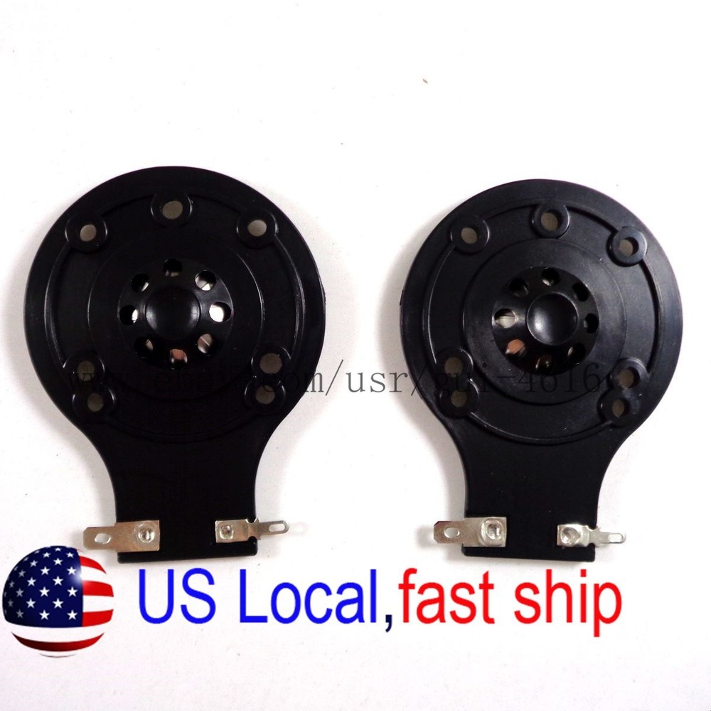 2*2412 Diaphragm Replacement Black Plastic Fits for JBL 2412H, 2412H-1 JRX