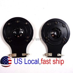 2*2412 Diaphragm Replacement Black Plastic Fits for JBL 2412H, 2412H-1 JRX