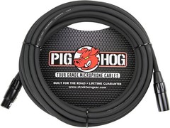 High Performance 8mm XLR Microphone Cable, 15 Feet,Black