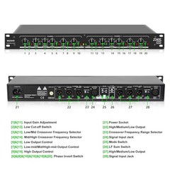 High-Quality Stereo Sound Processor XLR Input/Output