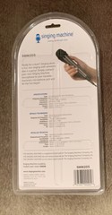 Singing Machine SMM 205 Unidirectional Dynamic Wired Microphone, Black #SMM205