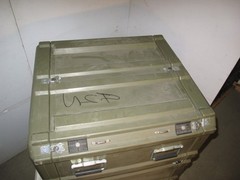 Rackmount ECS 10U x20 Rotomolded Plastic Rack 19″ Shock Mount Olive