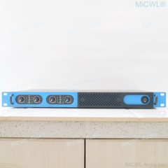 Blue 5200W Power Amplifier 4 Channel x 650W Digital Speaker AMP 1u 19″ Design