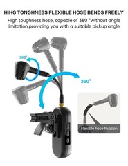 EBJ Wireless UHF Saxophone Microphone System, Clip Instrument Microphone Saxo…