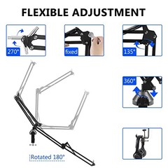 for Creators Microphone Arm Compatible with Rode NT-USB, NT1-A, NT1, Mic Boom