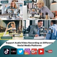 Compact Wireless Lavalier Mic for Content Creators – Noise Reduction & Clarity