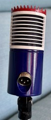 American Microphone DR-332 Ribbon Only-Patriotic Red-White & Blue Powder Coated