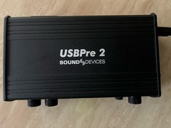 Sound Devices USBPre 2 USB Audio Interface 2-Ch Phantom, XLR/TRS, S/PDIF