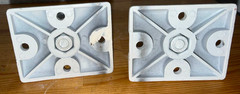 Pair Of JBL 179-00002-00 179-00002-01 Ball Mounts for Control 25 and 28 Speakers