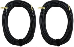 Audio2000’s E26150p2 50 Ft 1/4″ TRS Right Angle to 1/4″ TRS Cable (2 Pack)