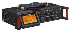 TASCAM DR 70D 4 Track Audio Recorder Mixer For DSLR Camera Video Recording Mint