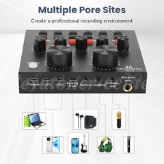 Podcast Equipment Bundle V8 Recording Studio Package Broadcast Live Streaming