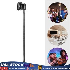 Adjustable Gooseneck Microphone Stand with Desk Clamp For Radio Broadcasting