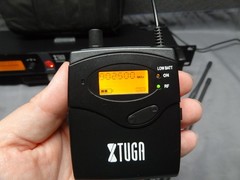 Tuga RW2080 Mono UHF Wireless In-Ear Monitor (4) Bodypack Receiver 902-928MHz