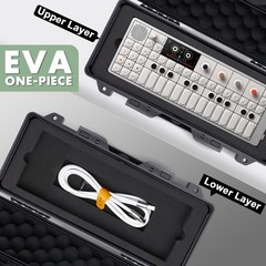Hard Shell Case for Teenage Engineering OP-1 Field/ OP-1/ OP-XY Small, Black