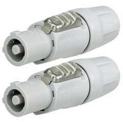 5pcs Neutrik Professional NAC3FCB PowerCon Power Out 20A/250V AC Connector Gray