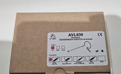 AV-JEFE AVL630 Feather Weight Ear Hook Microphone – Tan – USED