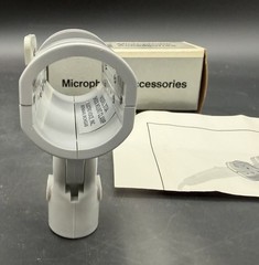 Vtg NOS Electro-Voice EV Model 313A Shock Mount Microphone Clamp Gray in Box