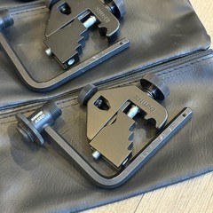 3x Shure A56D Universal Drum Mic Mount Clamp – Black – SET OF 3 – Lot (#1)
