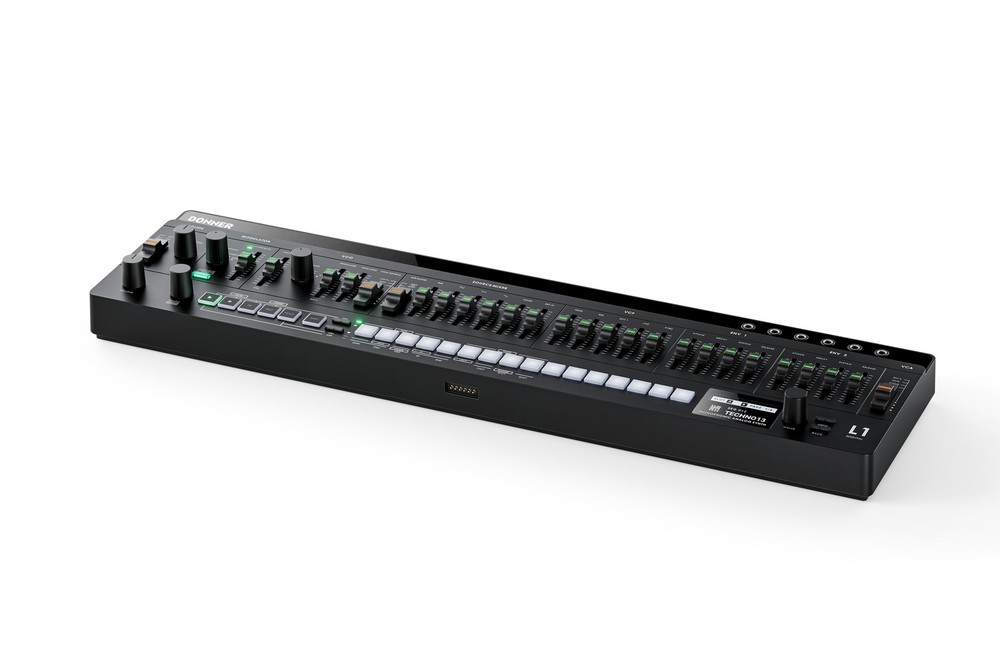 Donner ESSENTIAL L1 Synthesizer 64-Step Sequencer S2C Magnetic Modular System