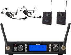 UHF-6200HL Wireless Mic System – Dual Mics, 240Ft Range, Noise-Free Audio