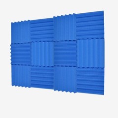 24 Pack Wedge Premium Acoustic Soundproofing Studio Foam Tiles 12″ x 12″ x 2″