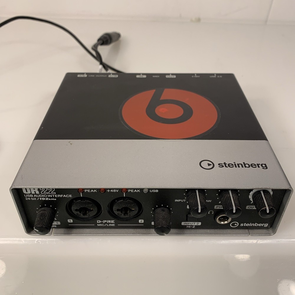 Steinberg UR22 MKII USB 2.0 Home Studio Audio Recording Interface Tested & Work