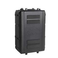 Rack Case 2U + Screws Space SHALLOW 15 In Deep shell, Light Weight DJ, 19″ Wide