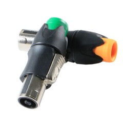 Plugs Amplifier to Speaker Twist Lock 4 Cores Connector Audio Plug 5-Colour