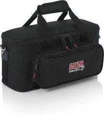 Gator GM-12B Padded Microphone Carry Bag with Foam Drops for Up To 12 Wired Micr