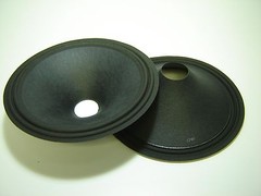 Pr. 12″ Paper Speaker Cones — Recone Parts — 1240