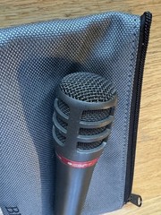 Vintage Audio-Technica ATM29HE Dynamic Mic Hypercardioid XLR Good Condition