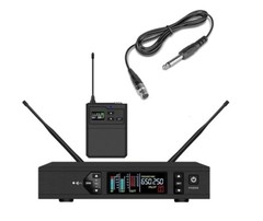 Wireless Guitar Instrument Transmitter Receiver System Electric Guitar & Bass