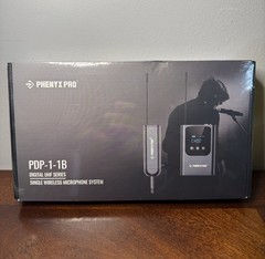 Phenyx Pro PDP-1-1B Single Wireless Microphone System Digital UHF New/Sealed
