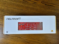 Behringer Neutron Analog Synthesizer WITH REMOVABLE ALTERNATE FACEPLATE