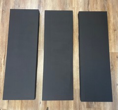 Black Acoustic Panel 16×24 1.5” Thick
