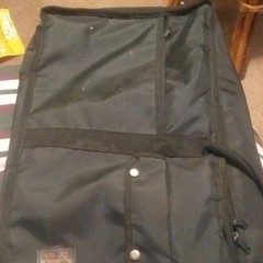 Rok Sak Black Nylon keyboard bag w/ Carry Handle, Strap & Zipper