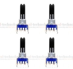 4PCS DCS1128 HI MID LOW FILTER 1 2 FX LEVEL HP Potentiometer Rotary For Pioneer