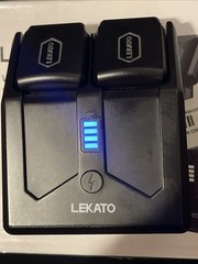 LEKATO 5.8GHz Wireless Guitar System with Charging Case Guitar Wireless and with