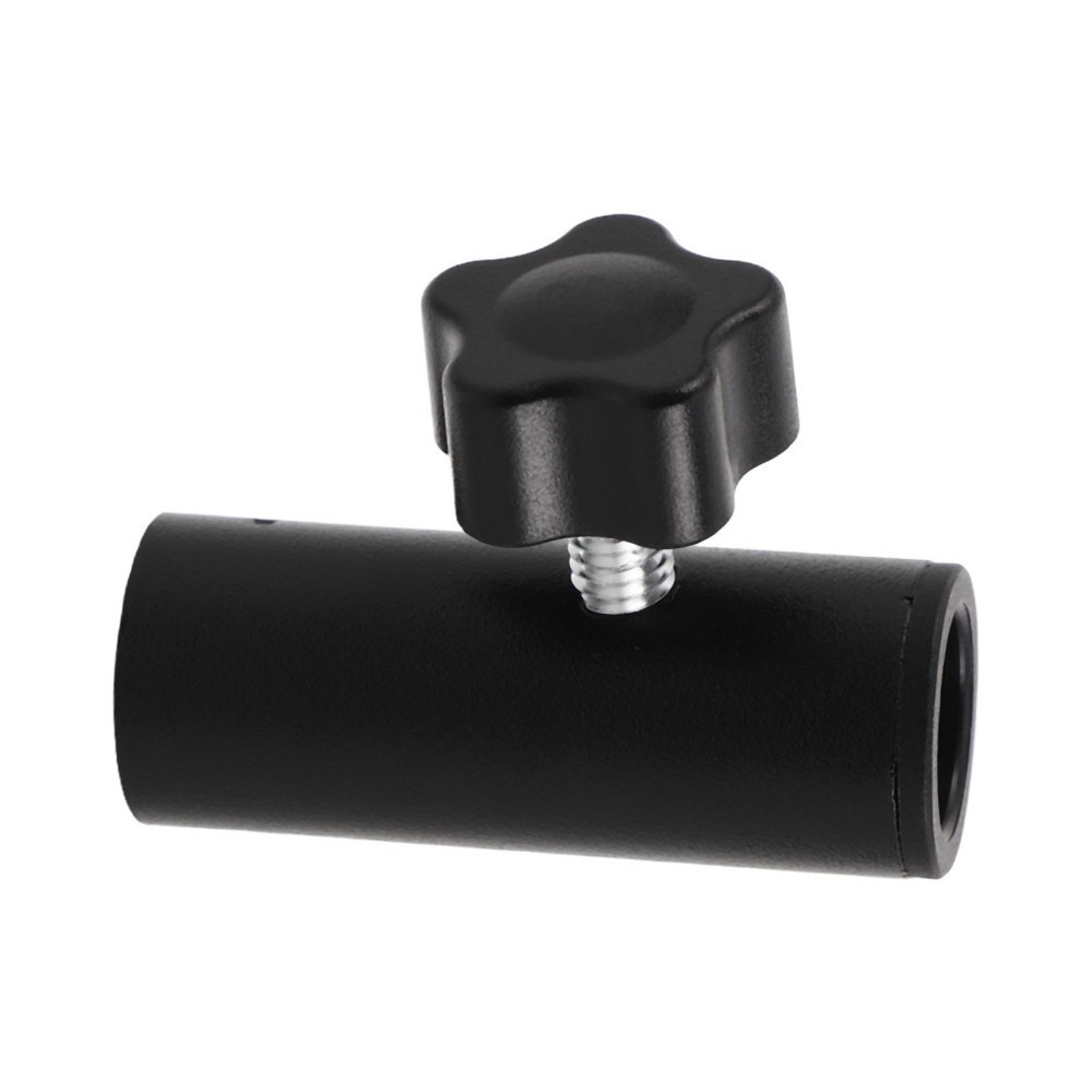 Black Metal Mic Stand Thread Adapter Screw for Secure Microphone Boom Arm Mount