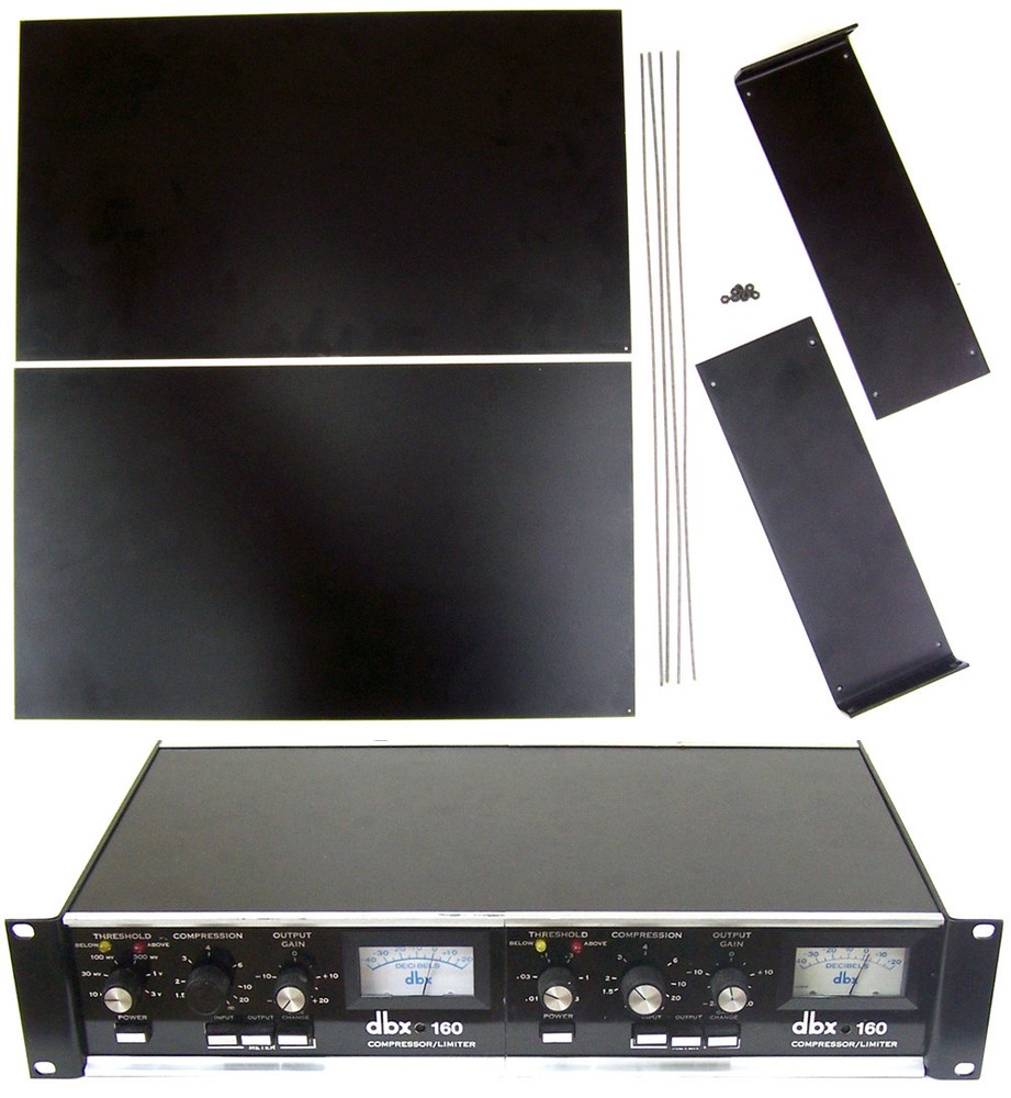 New Dual Rack Mount Kit for dbx 160, 161. 162, 165, 165A limiters. DY